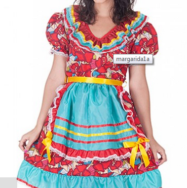 vestido margarida