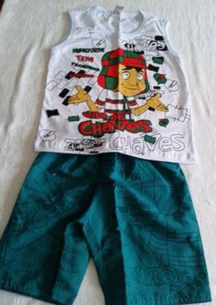 Conjunto infantil chaves