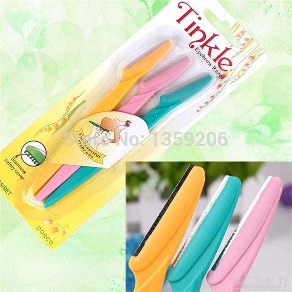 Navalha para Design de Sobrancelha Tinkle - 3 unidades