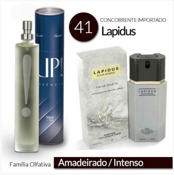 Perfume Masculino 50ml - UP! 41 - Lapidus