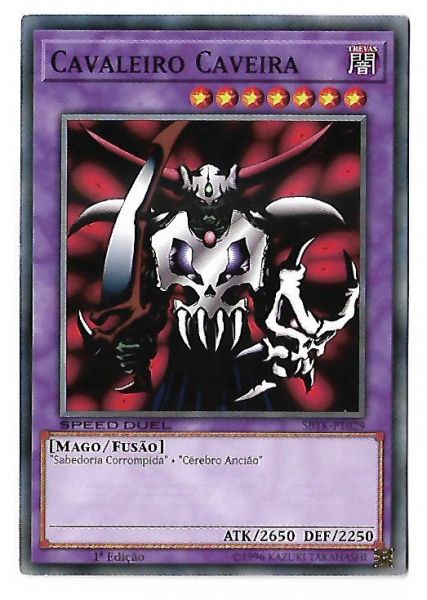 Yu-Gi-Oh Cavaleiro Caveira - Comum Speed Duel