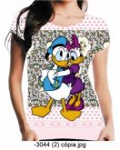 T-Shirt Blusa Feminina P M G - Lote Com 5 Peças Sem Repetições