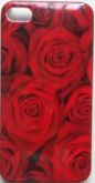 CASE BOTAO DE ROSAS PARA IPHONE 4 E 4S