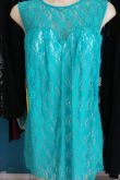 Vestido em Renda Verde Água