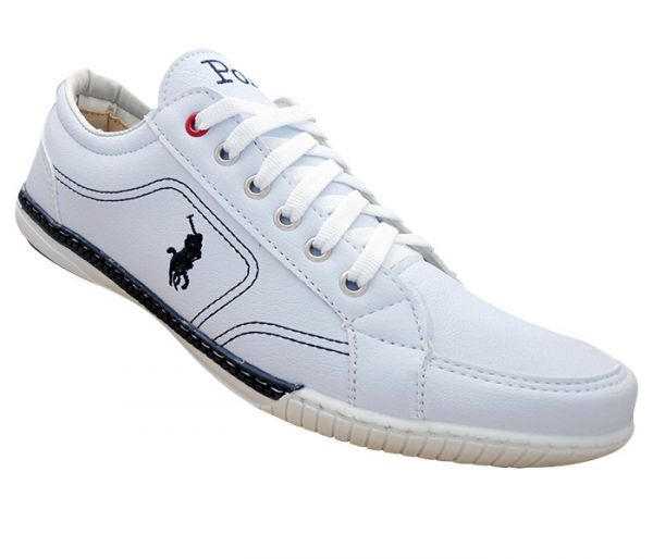 Sapatênis Polo Ralph Lauren Branco e Preto