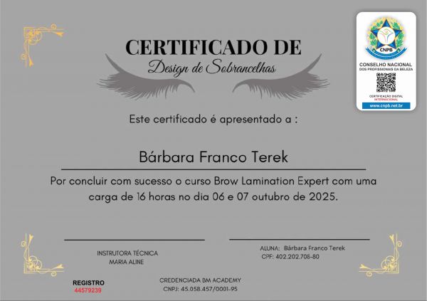 BÁRBARA FRANCO TEREK