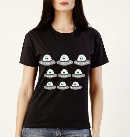 Camiseta Alien Space