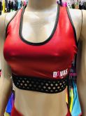 TOP CIRRE ACETINADO VERMELHO