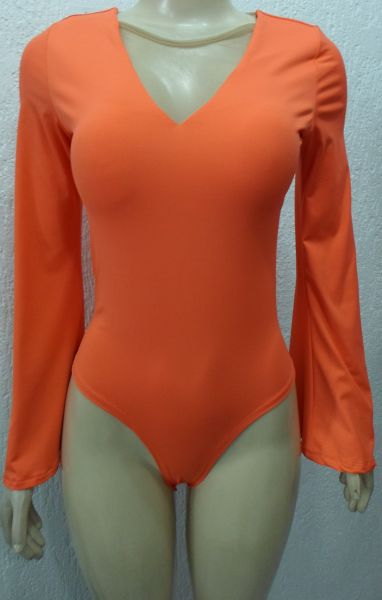 Body Com detalhe tule -  manga sino Cod: 00016