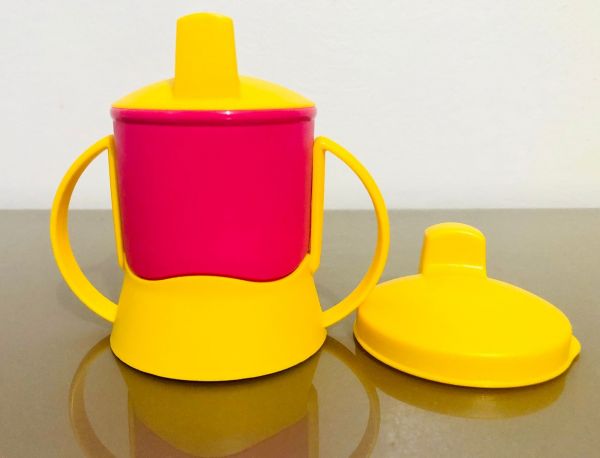 Tupperware Copo De Treinamento Importado Bebe Silicone