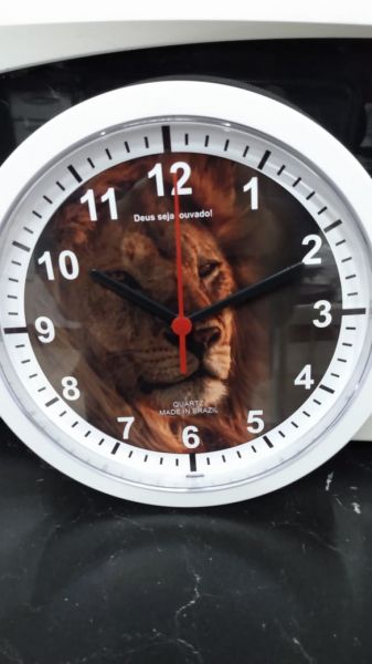 Relógio de parede 25cm