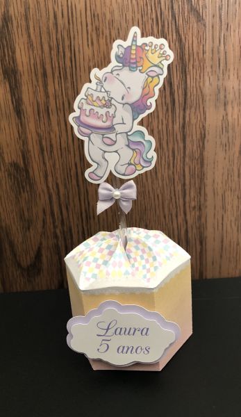 Caixa Sextavada Luxo