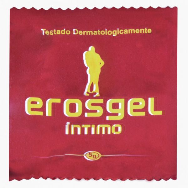 Erosgel Lubrificante Íntimo A Base D’agua Sachê 5g Carbogel