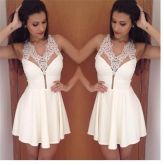 Vestido Acima do joelho com Renda 150277L04