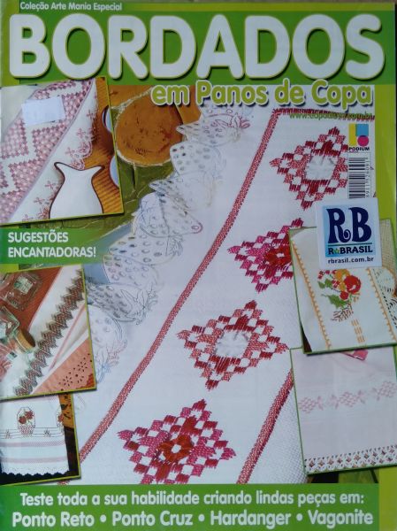 Revista Bordados em Panos de Copa