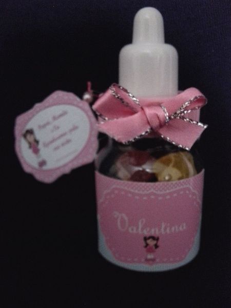 kit 50 unid Mamadeira com bala de goma