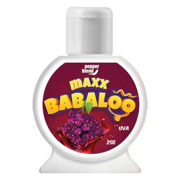 MAXX BABALOO GEL COMESTÍVEL PARA ORAL SABOR UVA