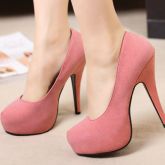 Scarpin Rosa Cod 02.