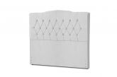 Cabeceira Casal Qebec 140 Corino Cinza SR Cabec