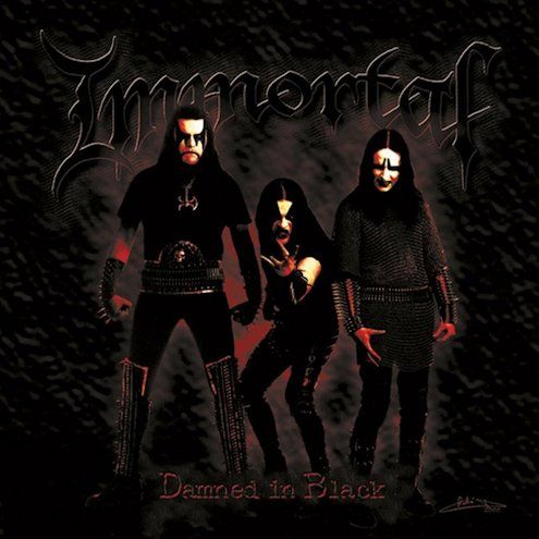 CD IMMORTAL - Damned in Black slipcase