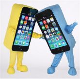 Personagem Vivo  Celular - Amarelo ou Azul