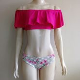 BIQUINI CROPPED BABADO