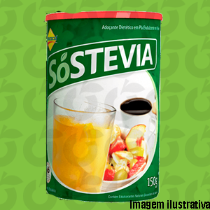 Adoçante Só Stevia Pó 150 Gramas Lowçúcar