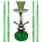 Narguile Ruby Pequeno  Mangueiras lavavel Verde
