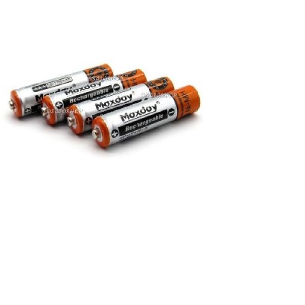 Pilha Palito Recarregável 4 unidades Maxday  AA 1.2  - 2700mah