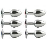 Plug Anal Em Metal Colors