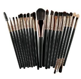 Kit 20 Pincéis de Maquiagem Profissional ROSALIND
