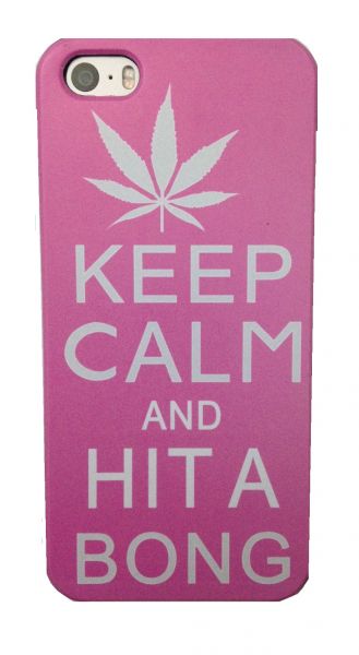 Case Keep Calm and hit a bong - Iphone 5/5S
