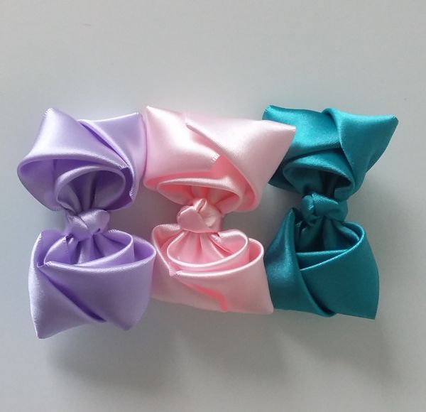 Laço Flor Cetim
