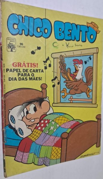 Gibi Antigo Chico Bento Globo 96 Abril Bobagens do amor