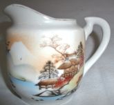 Jarra porcelana chinesa pintada à mão - MIX018