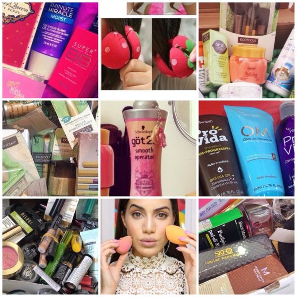 Teste da Caixinha! Ate 4 produtos + Amostras