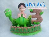Topo de Bolo O Bom Dinossauro