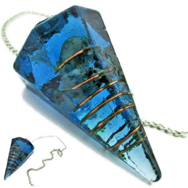 81071 - Pêndulo de Cristal -  Raio Azul