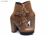 1-Ankle Boot com meia pata feminina roqueira- bota cano curto salto TORRICELLA inverno luxo