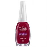 Esmalte Colorama Verniz & Cor 8 ml Framboesa