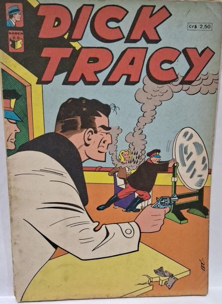 HQ Dick Tracy 01 Saber Gibi antigo 1972
