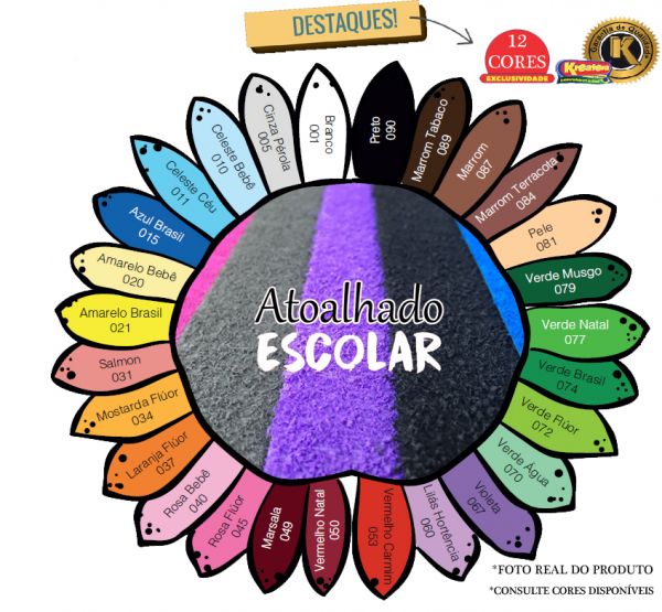 ATOALHADO ESCOLAR 1.5MM