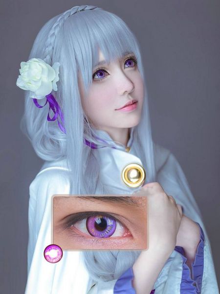 .Coscon Anime Eyes - Violet - 14.5mm