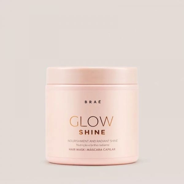 MÁSCARA CAPILAR GLOW SHINE BRAÉ 500 GRS