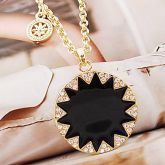 Longa e brilhante deusa imitação colar de diamantes Lonestar N515 #00746081