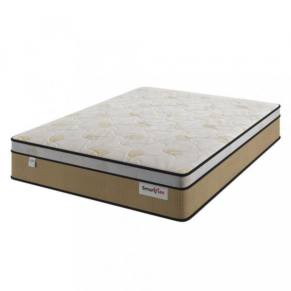 Colchao Queen Smart Flex Molas Superlastic 158x198x30 Plumatex