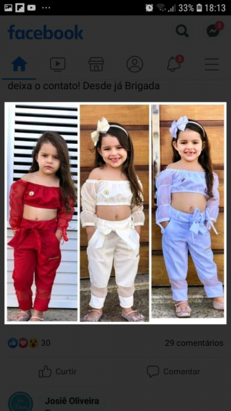 conjunto mini diva Calsa