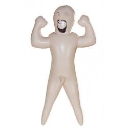 Mini boneco inflável divertido.