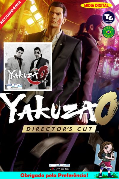 Yakuza 0 Director’s Cut (PS5) + Yakuza 0 (PS4) - Secundária