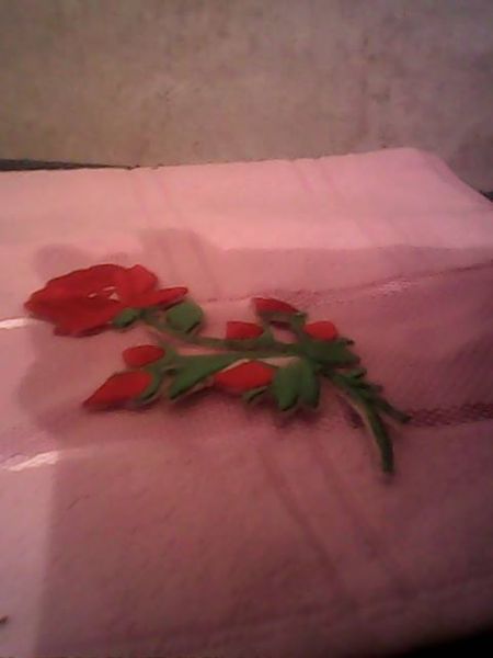 Toalhinha para mãos com aplicação